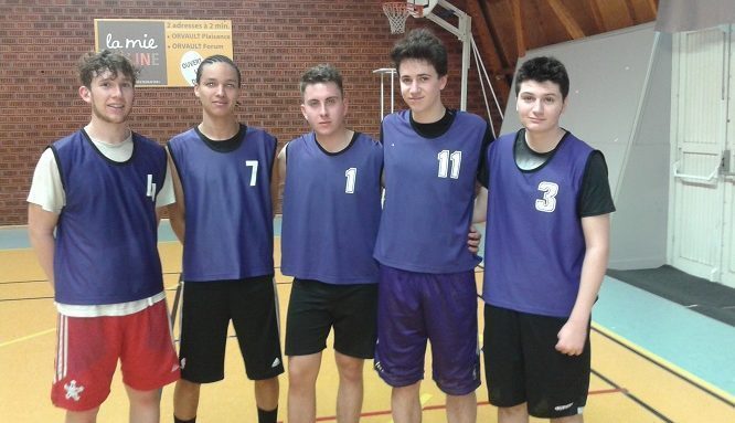 Finale départementale de basket-ball.