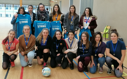 2019 : Championnes et champions du département en futsal