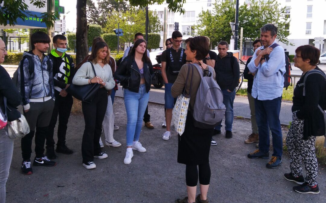 Sortie pédagogique 1 CAP EPC à Nantes sur le thème de la biodiversité