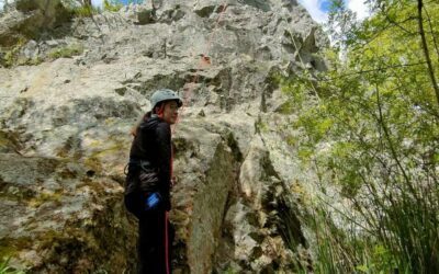 L’A.S escalade sur le site néolithique des Pierres Meslières