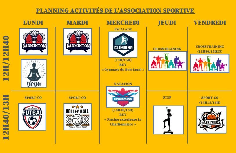 Reprise des activités de l’AS dès le 9 septembre 2024